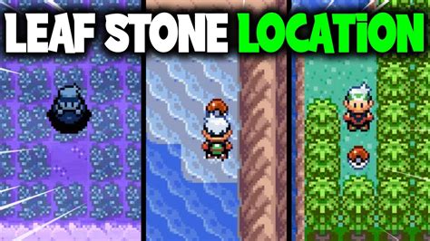 pokemon emerald leaf stone location.